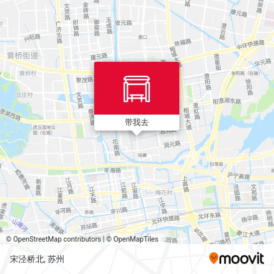宋泾桥北地图