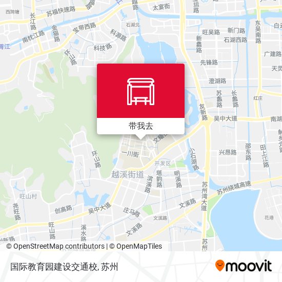 国际教育园建设交通校地图