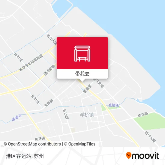 港区客运站地图