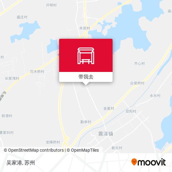 吴家港地图