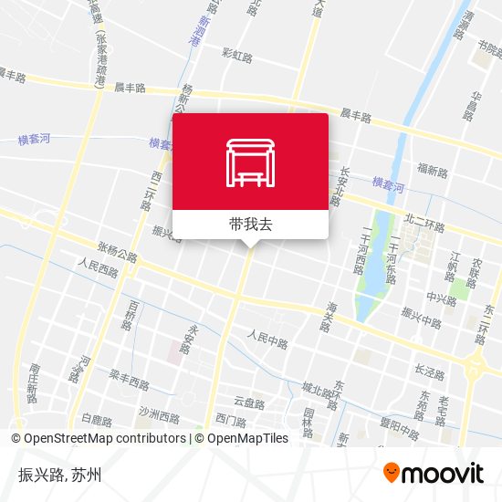 振兴路地图