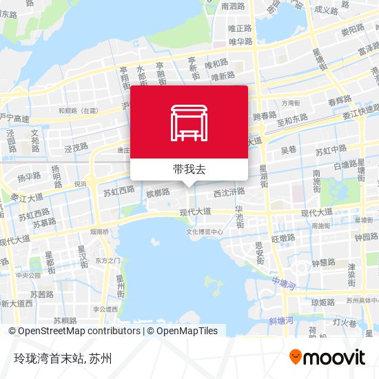 玲珑湾首末站地图