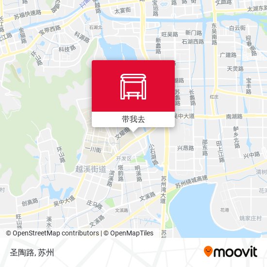圣陶路地图