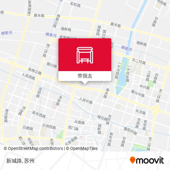 新城路地图