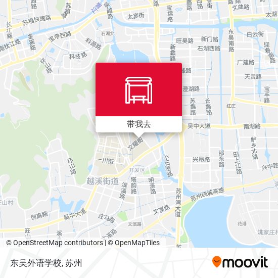 东吴外语学校地图
