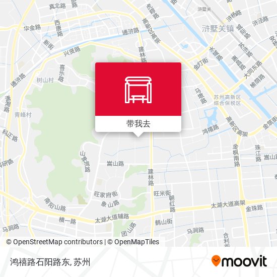 鸿禧路石阳路东地图