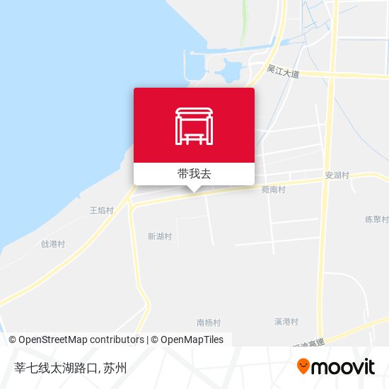 莘七线太湖路口地图