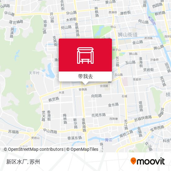 新区水厂地图