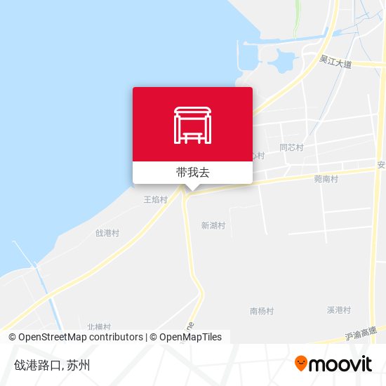 戗港路口地图
