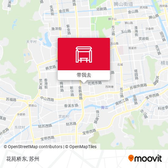 花苑桥东地图