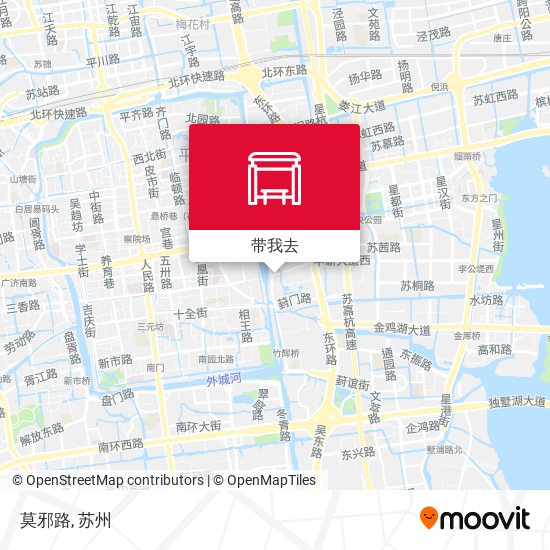 莫邪路地图