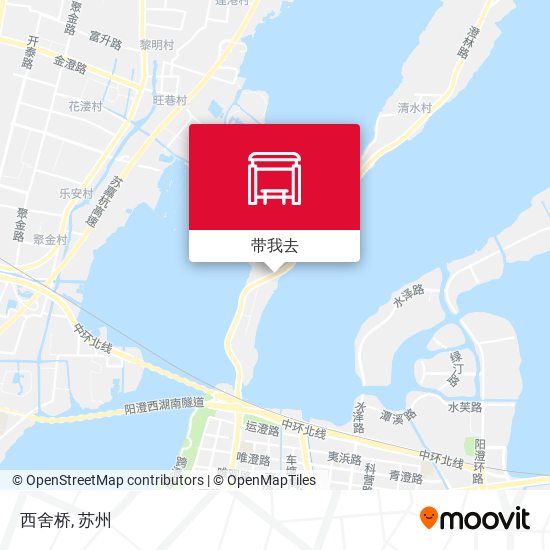 西舍桥地图