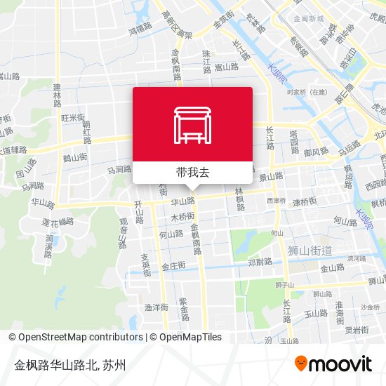 金枫路华山路北地图