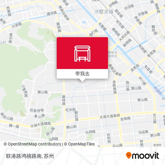 联港路鸿禧路南地图