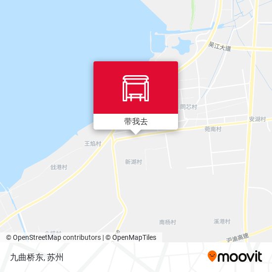九曲桥东地图