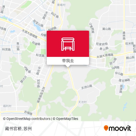 藏书官桥地图