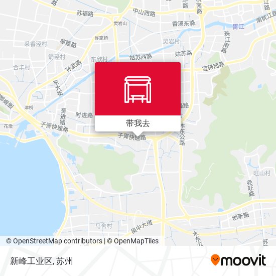 新峰工业区地图