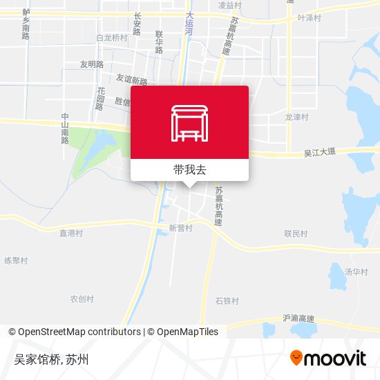 吴家馆桥地图