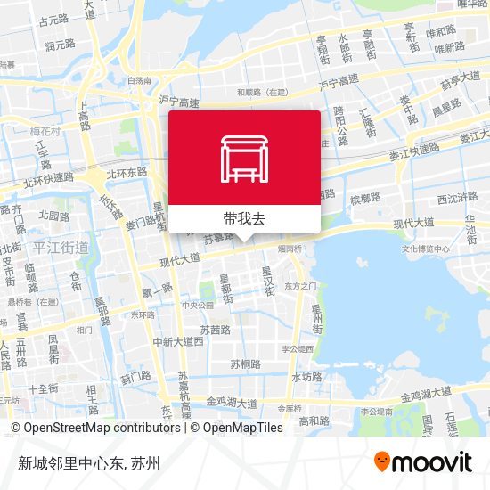 新城邻里中心东地图
