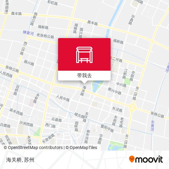 海关桥地图