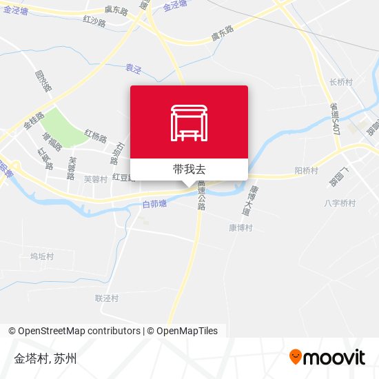 金塔村地图