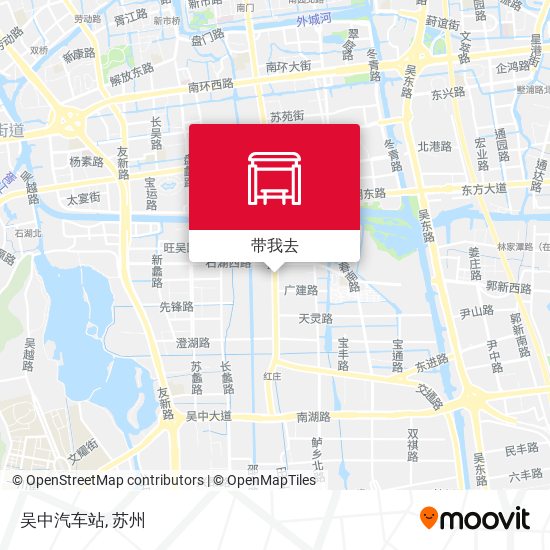 吴中汽车站地图