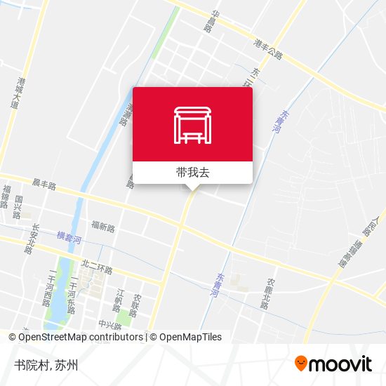 书院村地图