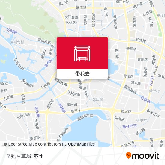 常熟皮革城地图