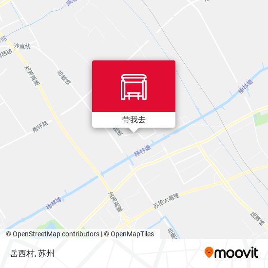 岳西村地图