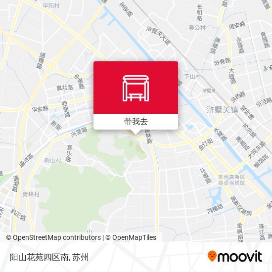 阳山花苑四区南地图