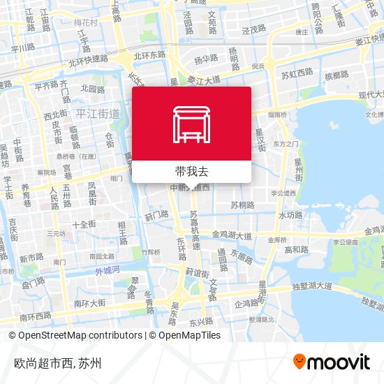 欧尚超市西地图