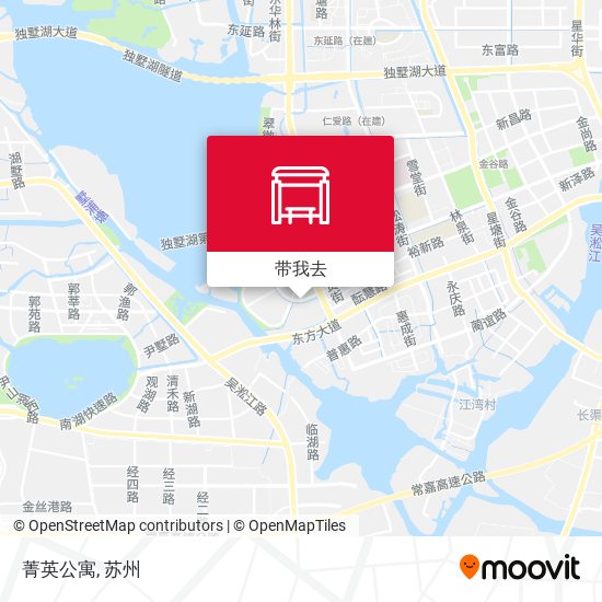 菁英公寓地图