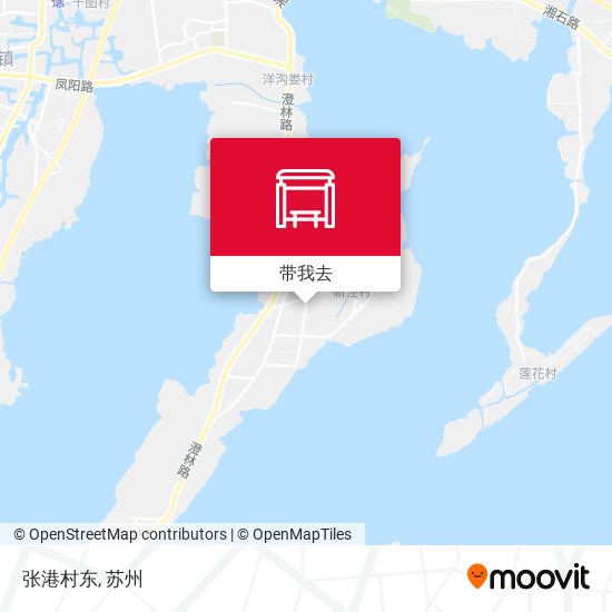 张港村东地图