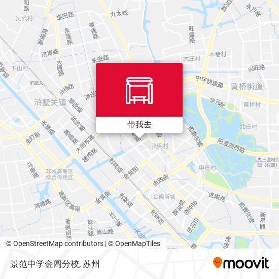 景范中学金阊分校地图