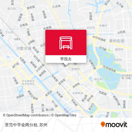 景范中学金阊分校地图