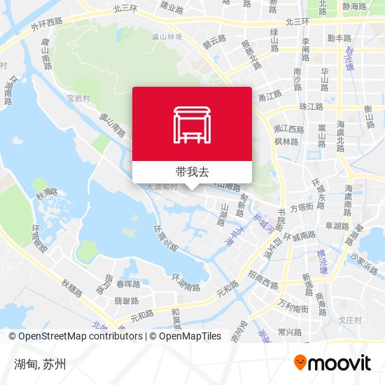 湖甸地图