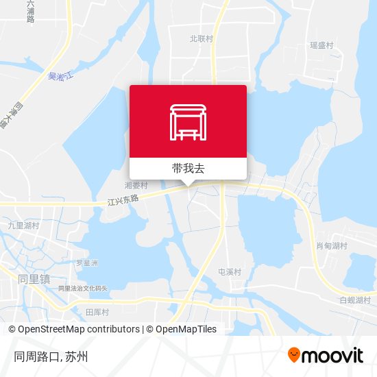 同周路口地图