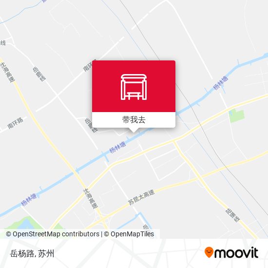 岳杨路地图