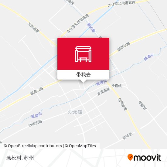 涂松村地图