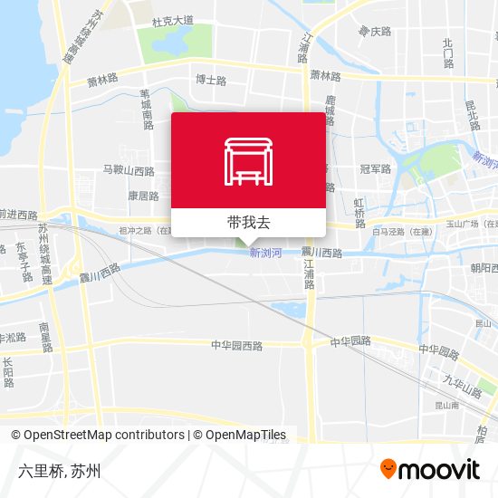 六里桥地图