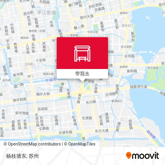 杨枝塘东地图