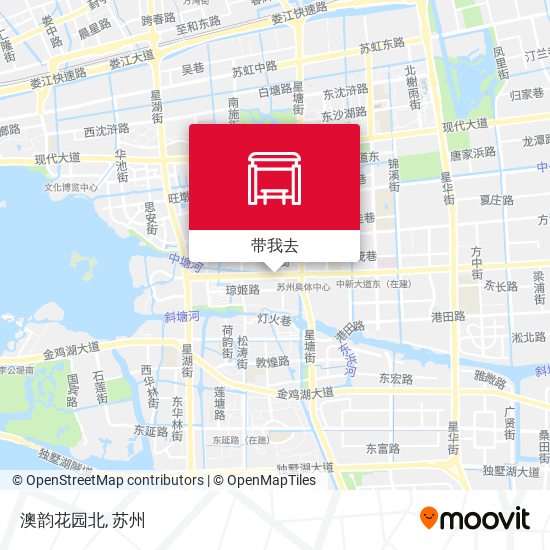 澳韵花园北地图