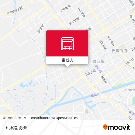 五洋路地图