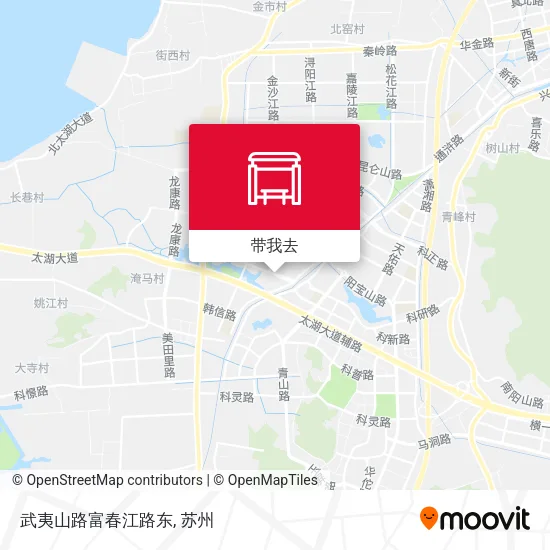 武夷山路富春江路东地图
