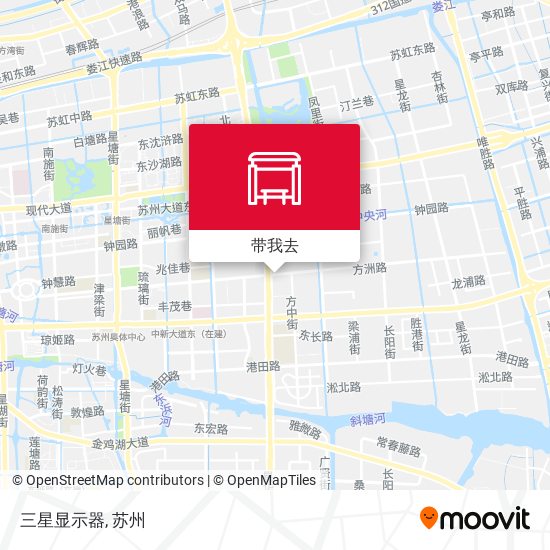三星显示器地图