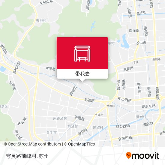 穹灵路前峰村地图