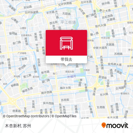 木杏新村地图