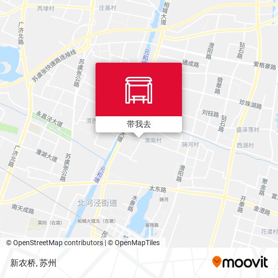 新农桥地图
