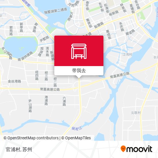 官浦村地图