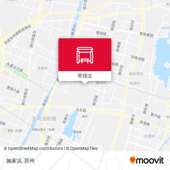施家浜地图